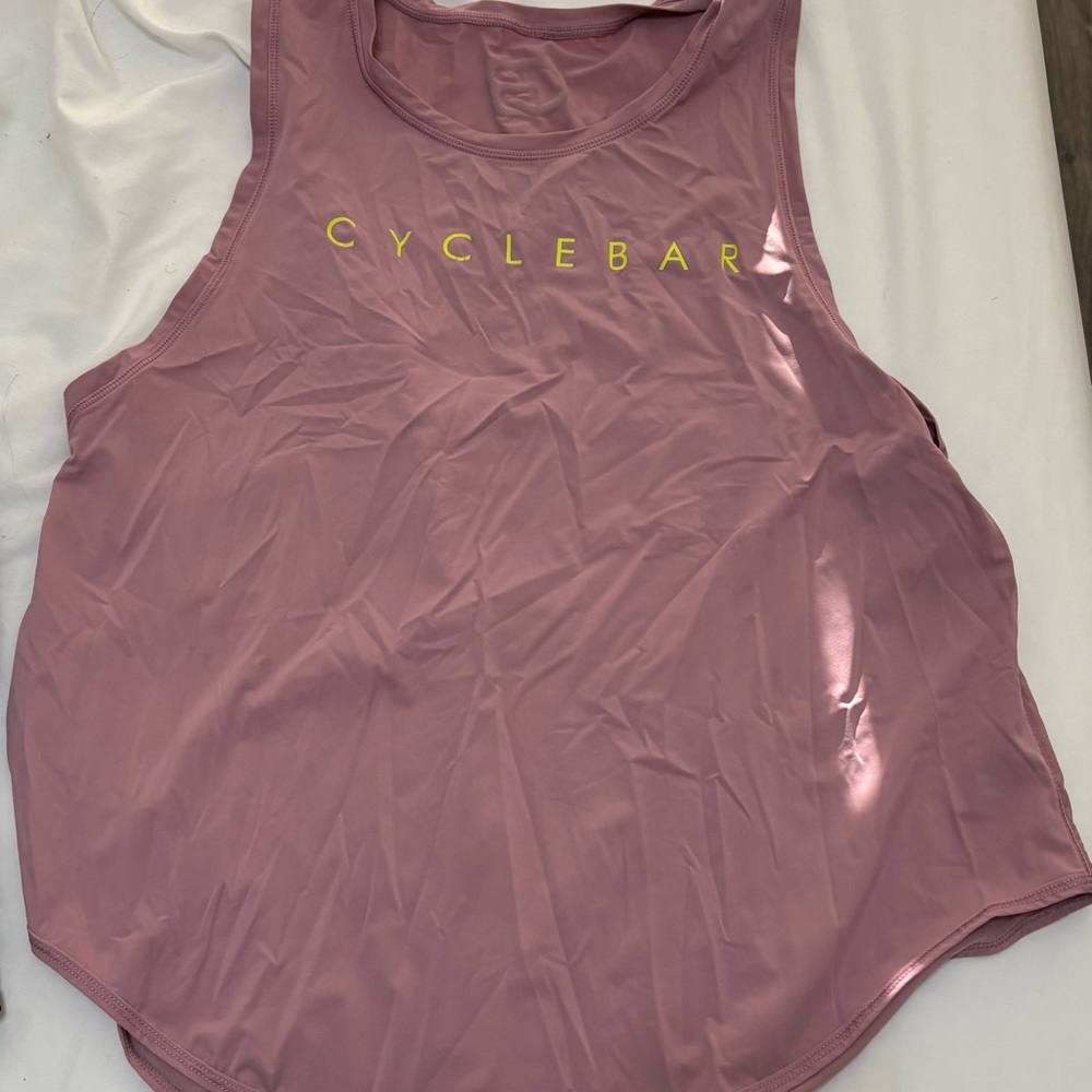CycleBar Pink Tank Top